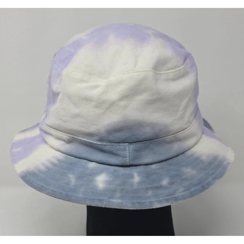 Adidas Bucket Hat Blue Purple Tie Dye 7 1/4 Aeroready Cotton Adult Unisex